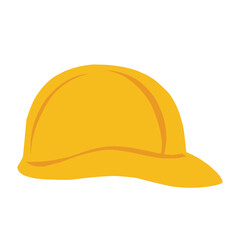 Construction helmet illustration