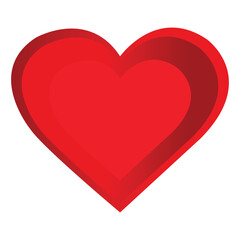 Heart illustrated icon