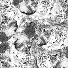 Abstract vintage old brsuh stroke watercolor marble pattern background. monochrome texture surface. art design. for scarf, marble, fabric, clothing, carpet, rug, floor, dress, digital printing