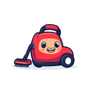 Cute cartoon vacuum cleaner (1)