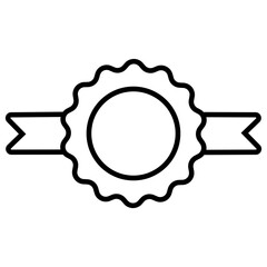 Award icon vector. trophy illustration sign. winner symbol. champion logo.  Medal web icon.