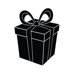 Gift Box Bow Vector Illustration