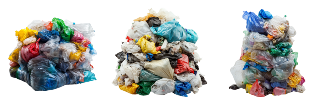 set of A red triangle with a white skull and crossbones, on a transparent background
