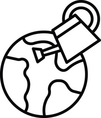 Icon Mother Earth Day Vector Design