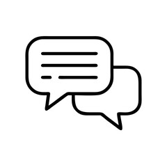 speech bubble dialogue text icon