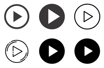 media player icons