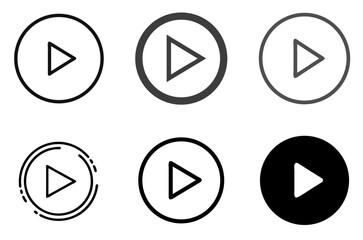 media player buttons set