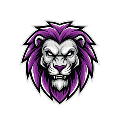 lion head vector illustration