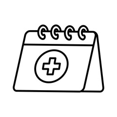 Medical Schedule Icon