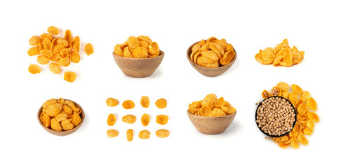 Hummus chickpea chips, chick pea crisps pile, healthy orange snack, fried legume crunchies