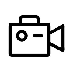 video record streaming camera icon