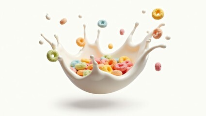 A Storm of Cereal in Waves of Milk