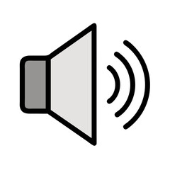 volume speaker audio level icon