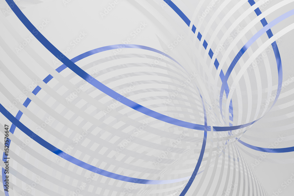Poster elegant modern abstract background showcases metallic blue circular patterns on white background wit
