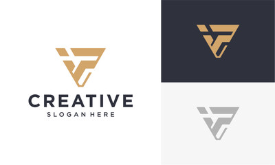 IVP/VIP/PVI initials vector logo