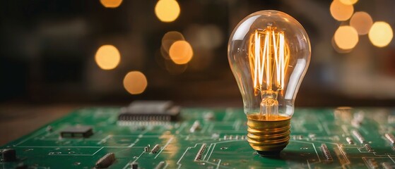 Brilliant Ideas: Innovation and Technology Concept