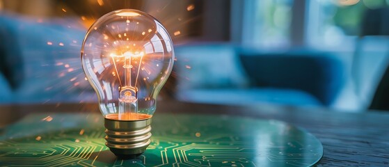 Brilliant Ideas: Innovation and Technology Concept