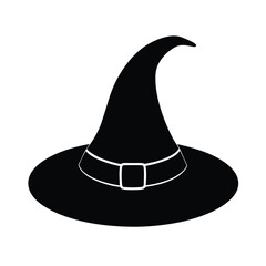 Witch Hat Halloween Vector Illustration