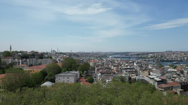 view of the historical part of the city of istanbul
