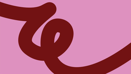 Abstract Love Typography