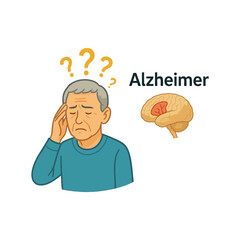 man with alzheimer
