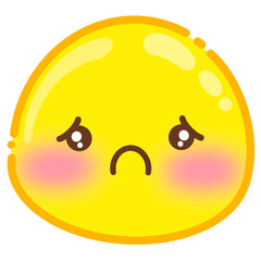 vector illustration of a smile mood