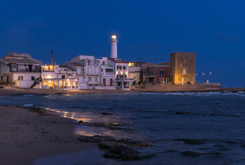 Blue Hour Magic Over Punta Secca, a Coastal Jewel in Sicily, Italy