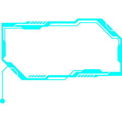 Futuristic Interface Frame