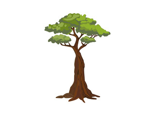 aesthetic tree illustration 0...