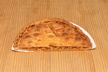 The dough is kneaded until it has a smooth, elastic texture.