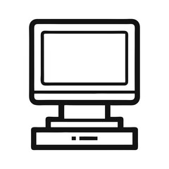 computer icon vector illustration