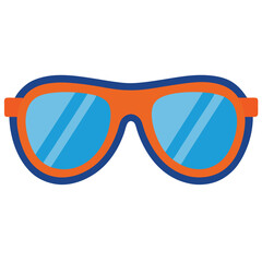 Fototapeta premium sun-glasses-vector-image-on-white-background