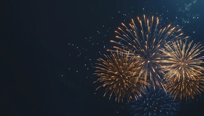 Spectacular Nighttime Fireworks Display: Celebration, Pyrotechnics, and Festive Explosions