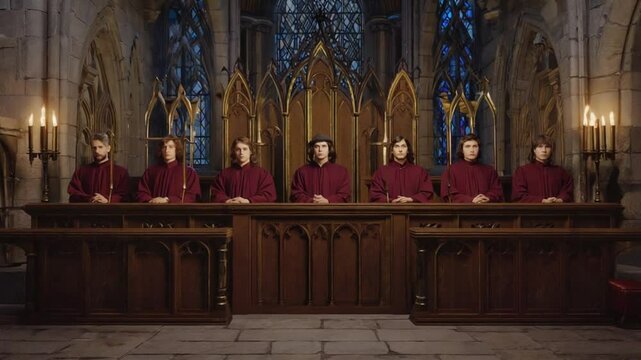 Trial of the Inquisition.