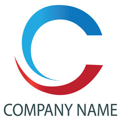 Letter C logo icon design vector, Modern logo initial template