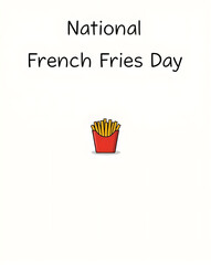 National French Fries Day