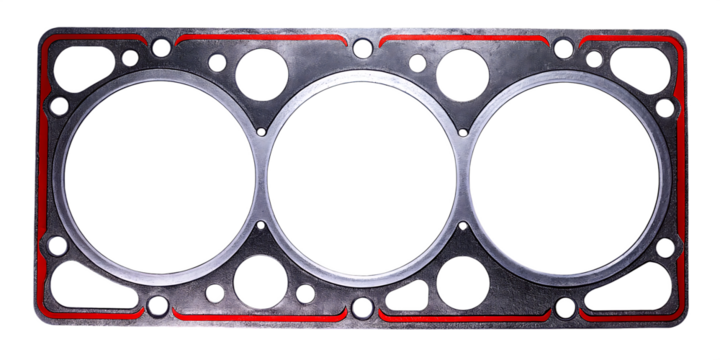 Engine head gasket isolated on a white background png ai generated