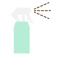 Trigger Spray Bottle Icon for Cooling Mist or Insect Repellent