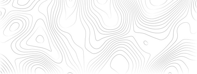 Minimalist Transparent PNG Topographic Map with Fluid, Wavy Lines and a Pure White Background, Crafted for Sleek, Contemporary Graphic Design and Geospatial Applications