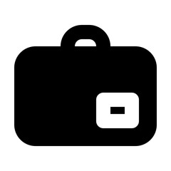 traveling solid icon set