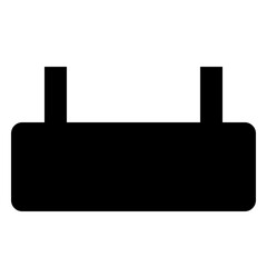 traveling solid icon set