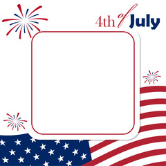 4th of july Profile picture frames