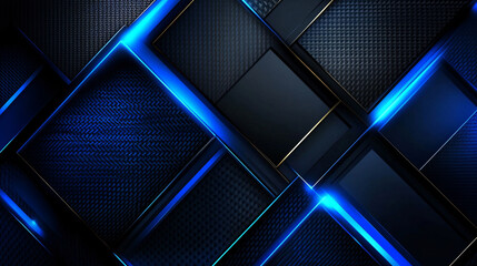 Abstract background and textured modern dark black blue. AI Generated