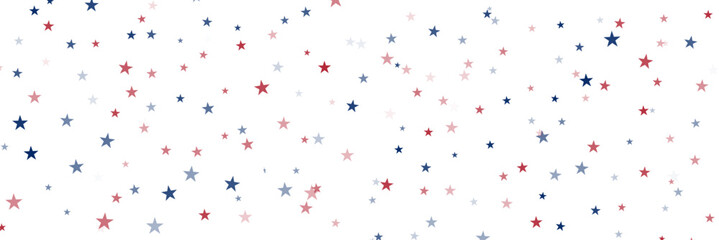 fourth of july usa america confetti vector