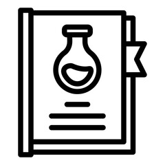 Science Textbook Book Icon