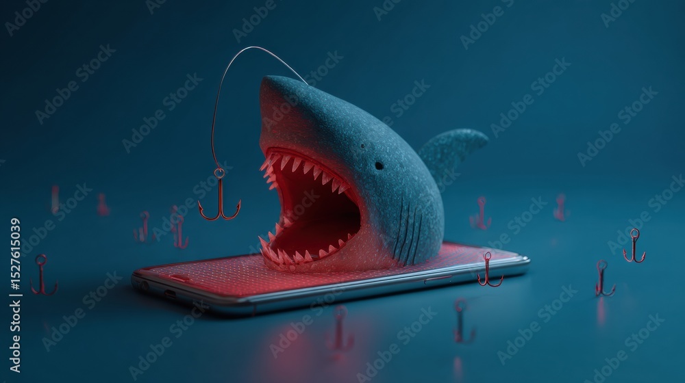 Aufkleber understanding 3d phishing threats and strategies for effective cybercrime prevention during the digi