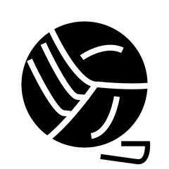 vector illustration of an wool