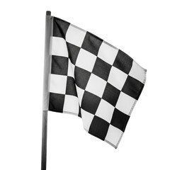 checkered racing flag on png