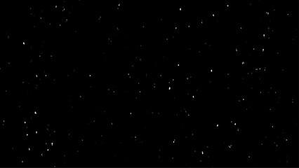 Snow texture hi-res for retouch works - abstract photo texture of the real snow on the black background for adding and editing as a background.