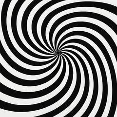 black and white spiral background